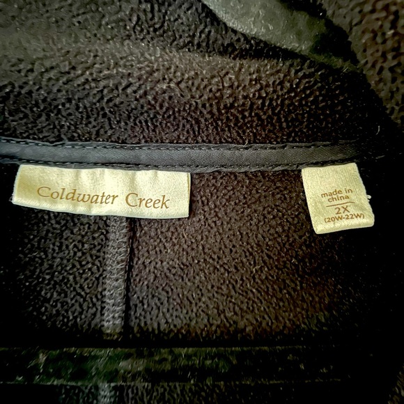Coldwater Creek Fleece Size 2X - Picture 2 of 3